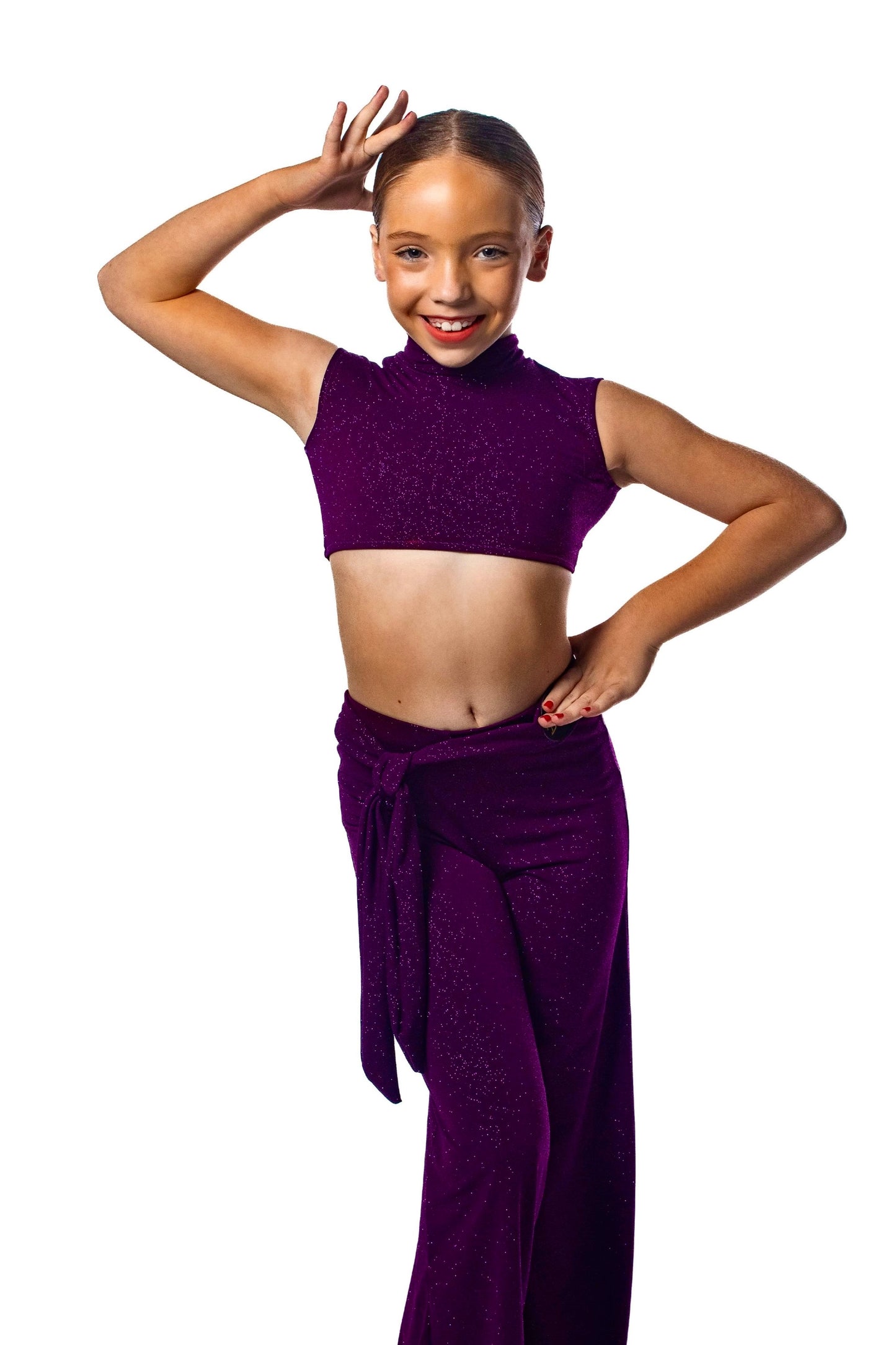 𝐋𝐢𝐥𝐢𝐚𝐧𝐚 𝐂𝐫𝐨𝐩 𝐓𝐨𝐩 - Purple Sparkle