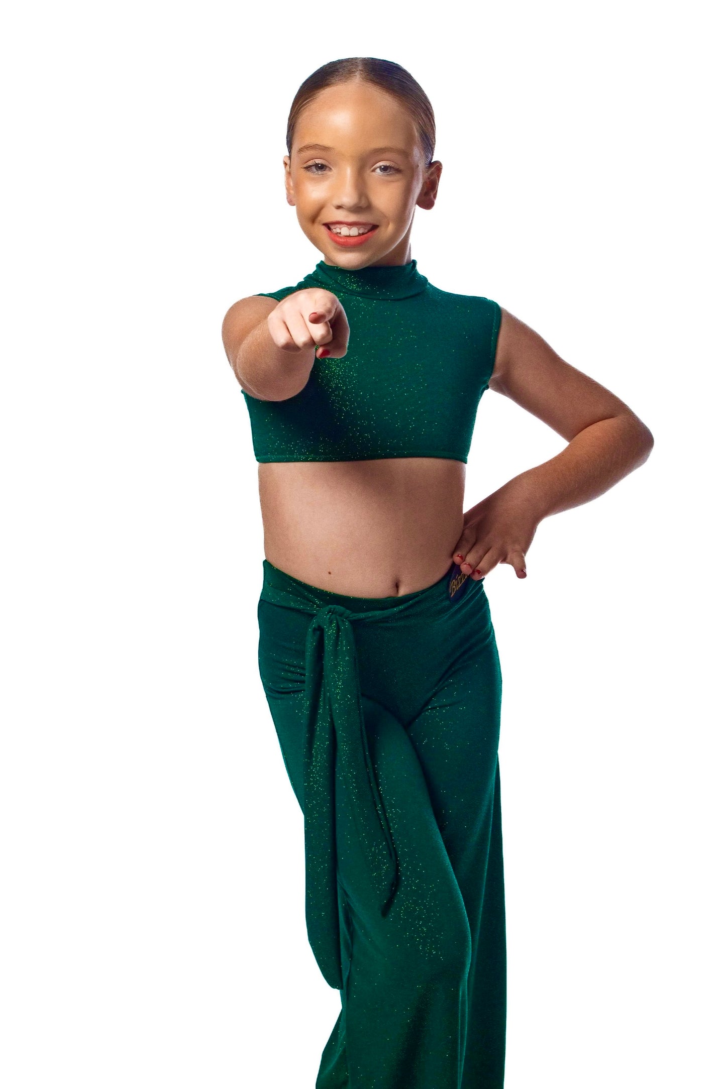 𝐋𝐢𝐥𝐢𝐚𝐧𝐚 𝐂𝐫𝐨𝐩 𝐓𝐨𝐩 - Emerald sparkle