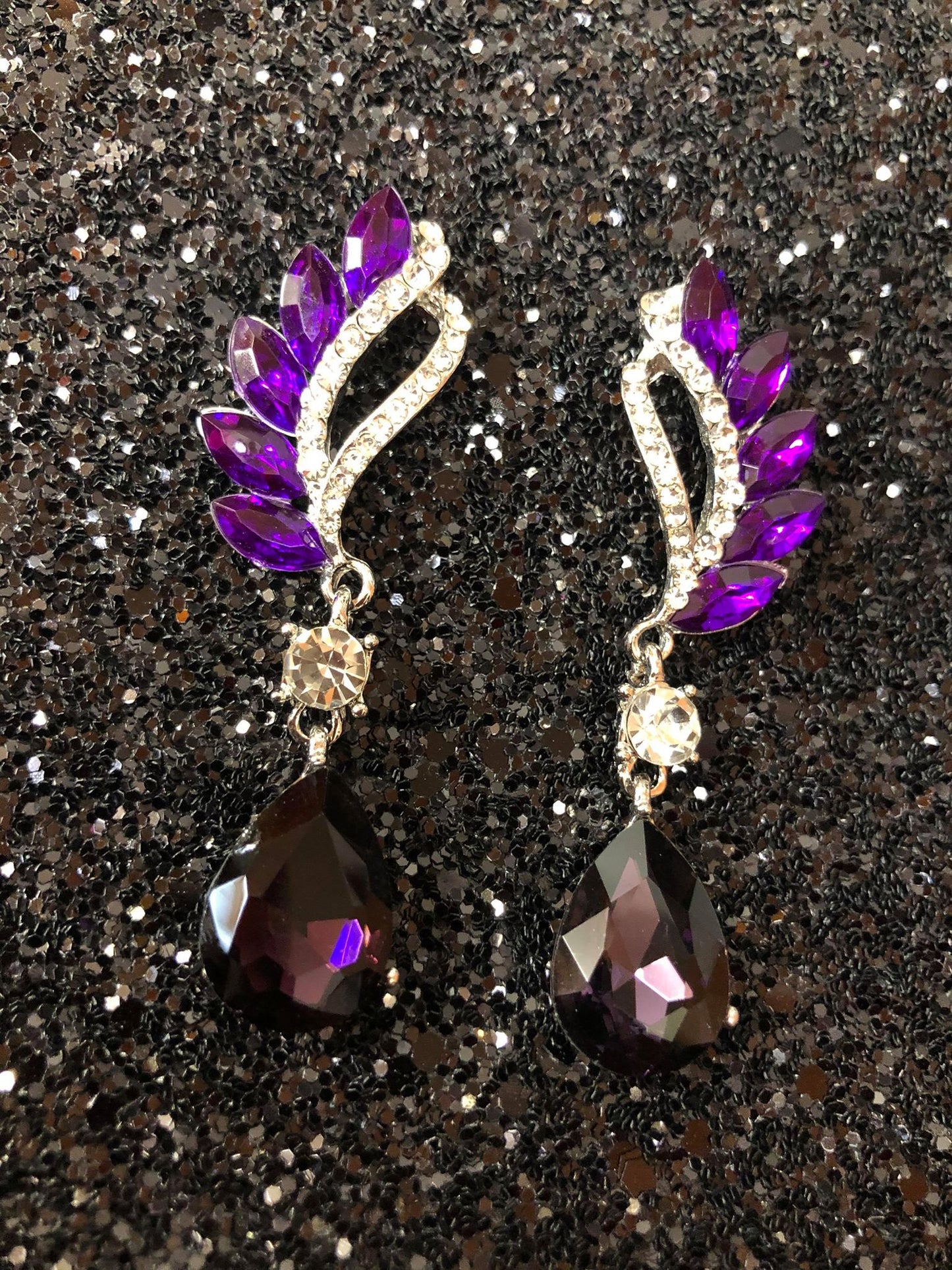 Purple Rain Earrings