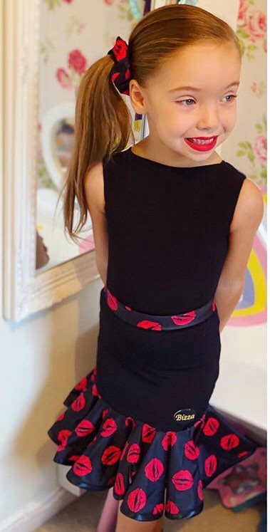 'Kiss Me Quick' Printed Tie Belt