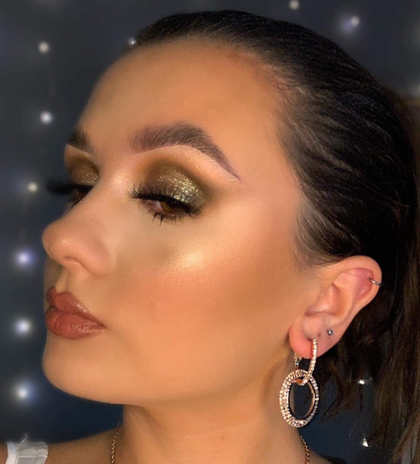 DOUBLE LOOP EARRINGS