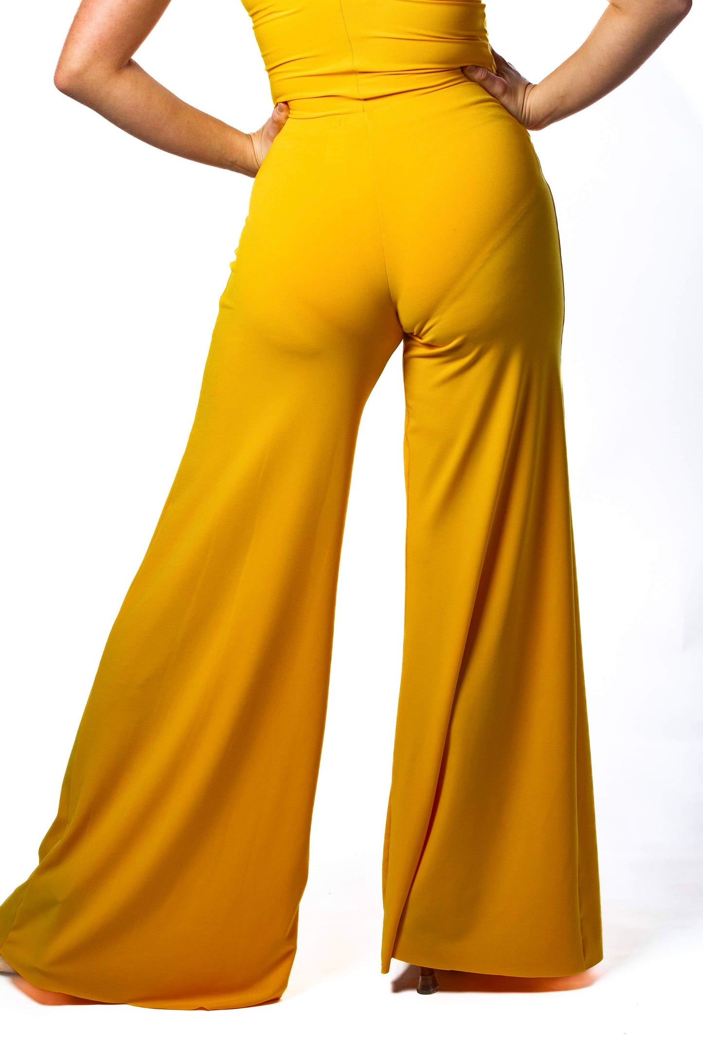 Sunlight ballroom trousers with integrated belt