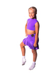 𝗡𝗘𝗪 Lilac Double side ruched skirt