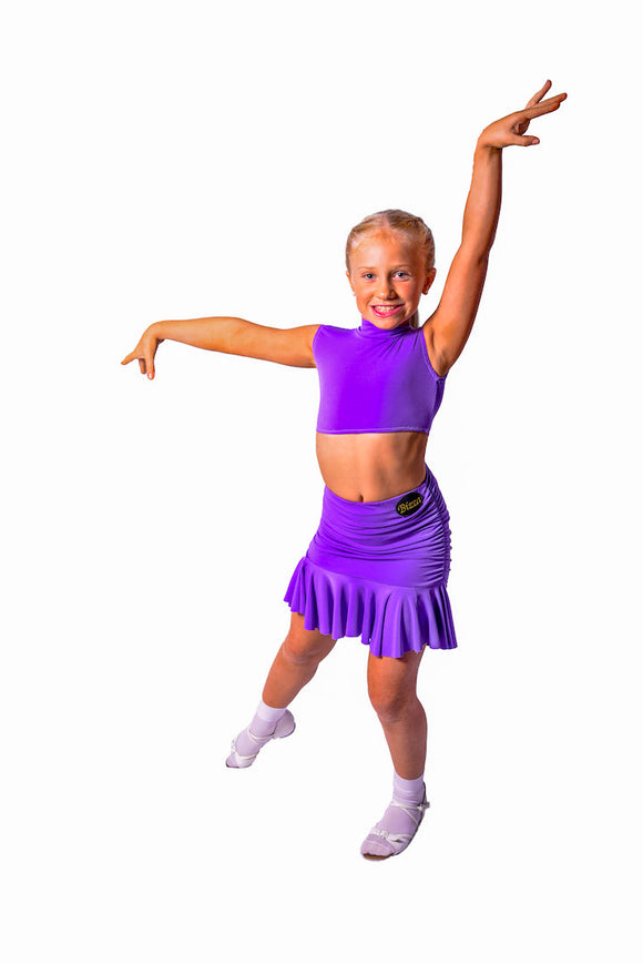 𝗡𝗘𝗪 Lilac High Neck Leotard with Keyhole back