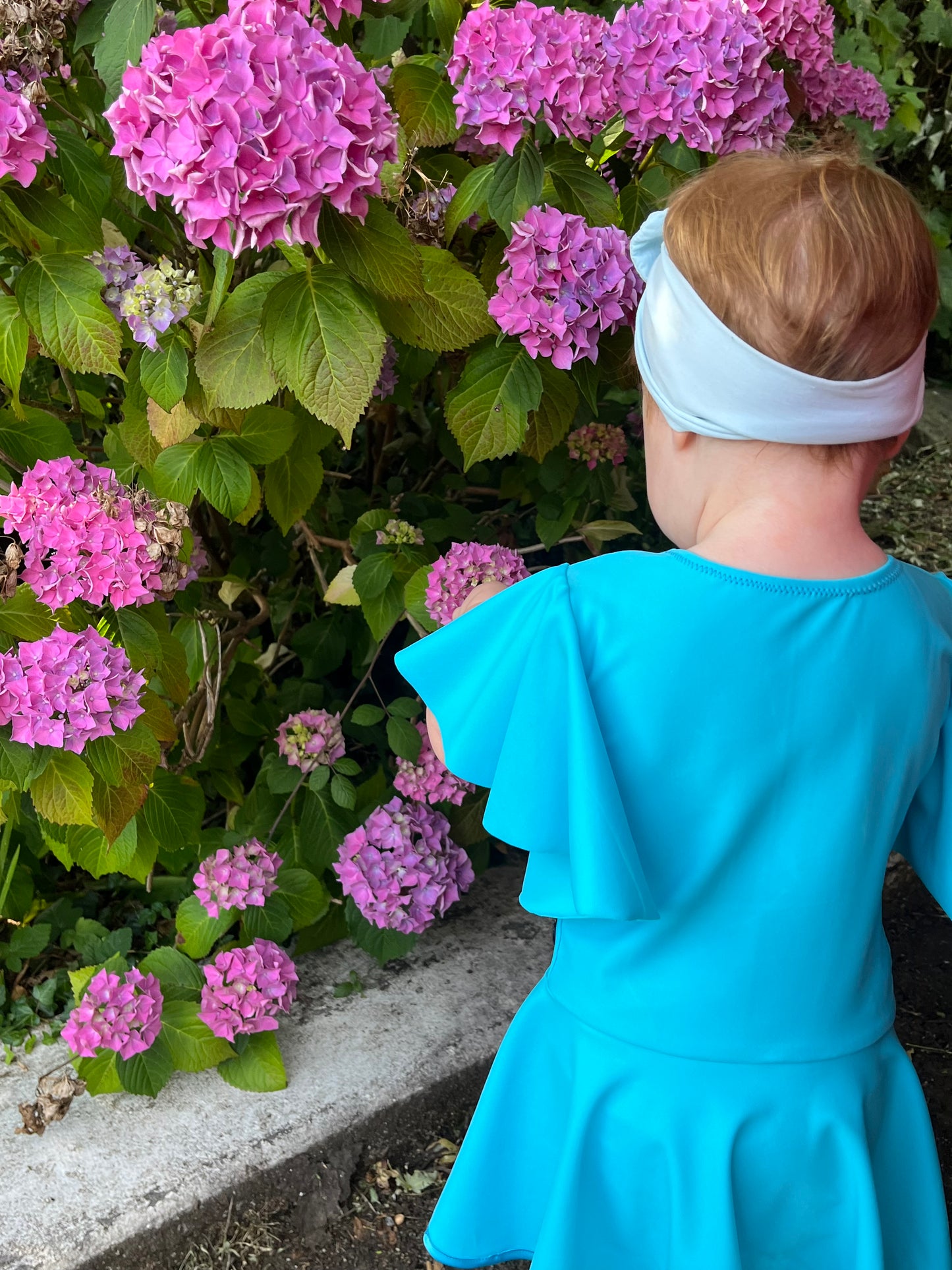The Lagoon Blue Baby Bizza Dress
