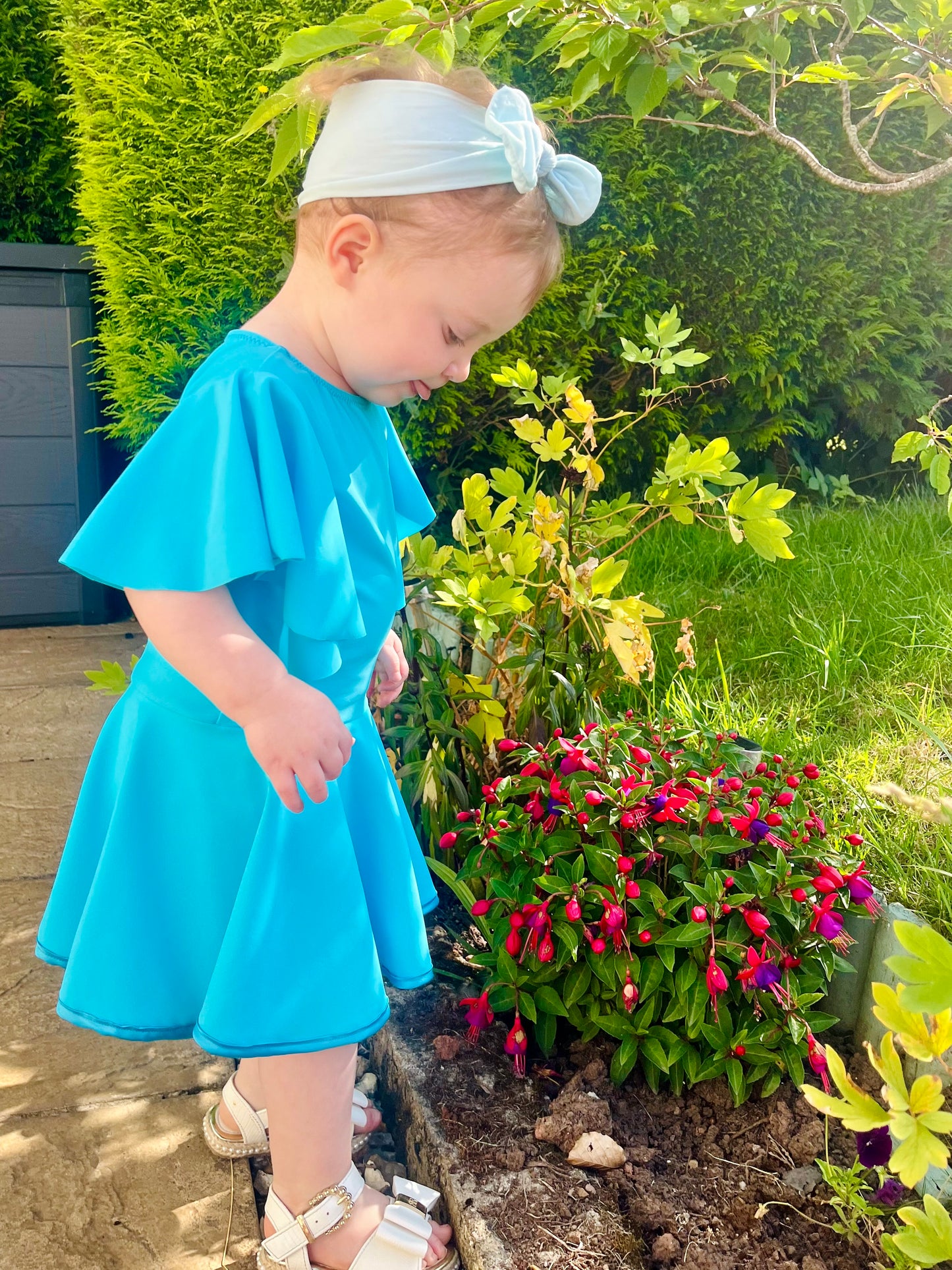 The Lagoon Blue Baby Bizza Dress