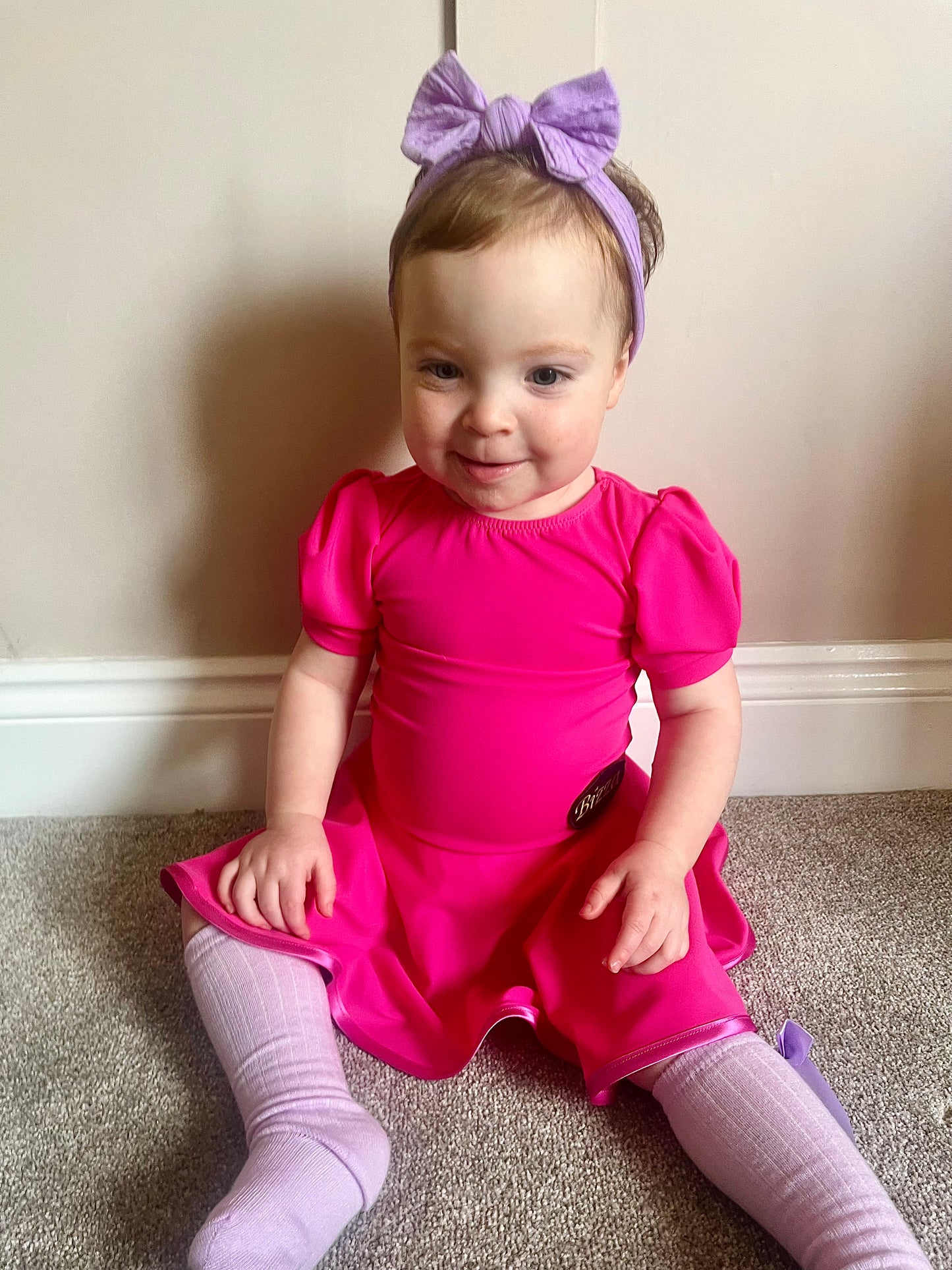 The Berry Pink Baby Bizza Dress