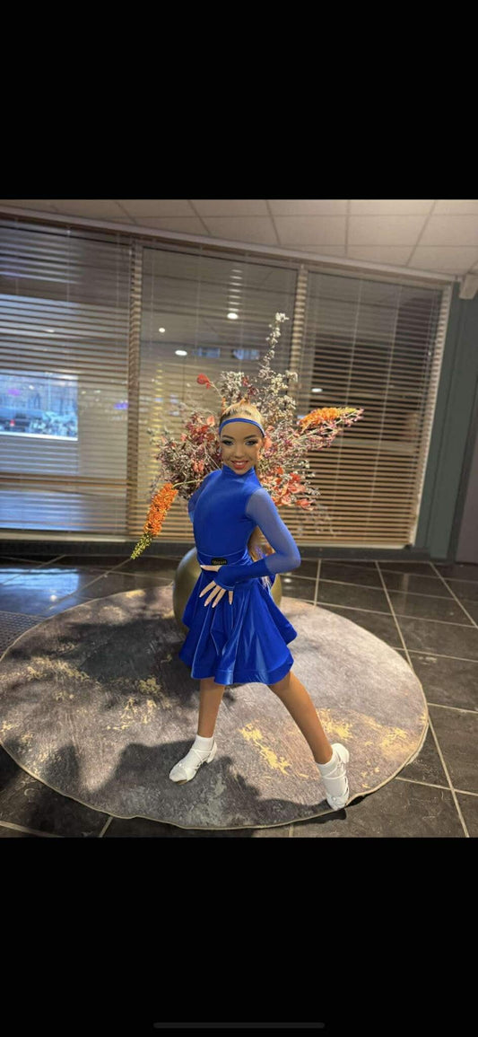 𝗘𝗫 𝗦𝗣𝗢𝗡𝗦𝗢𝗥 - Royal Blue Latin Set