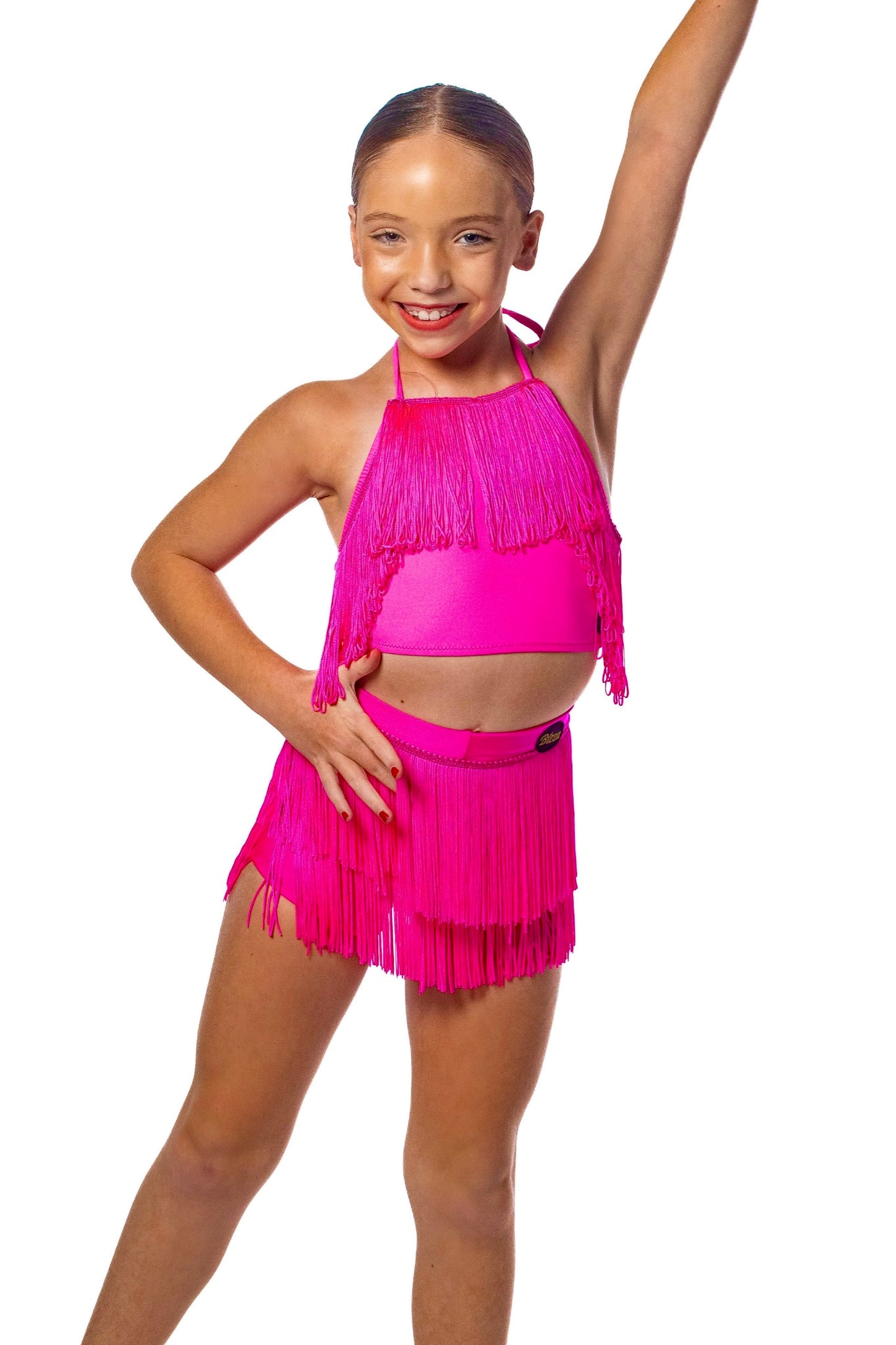 𝗡𝗘𝗪 Shake it! Pink Fizz Fringe Shorts