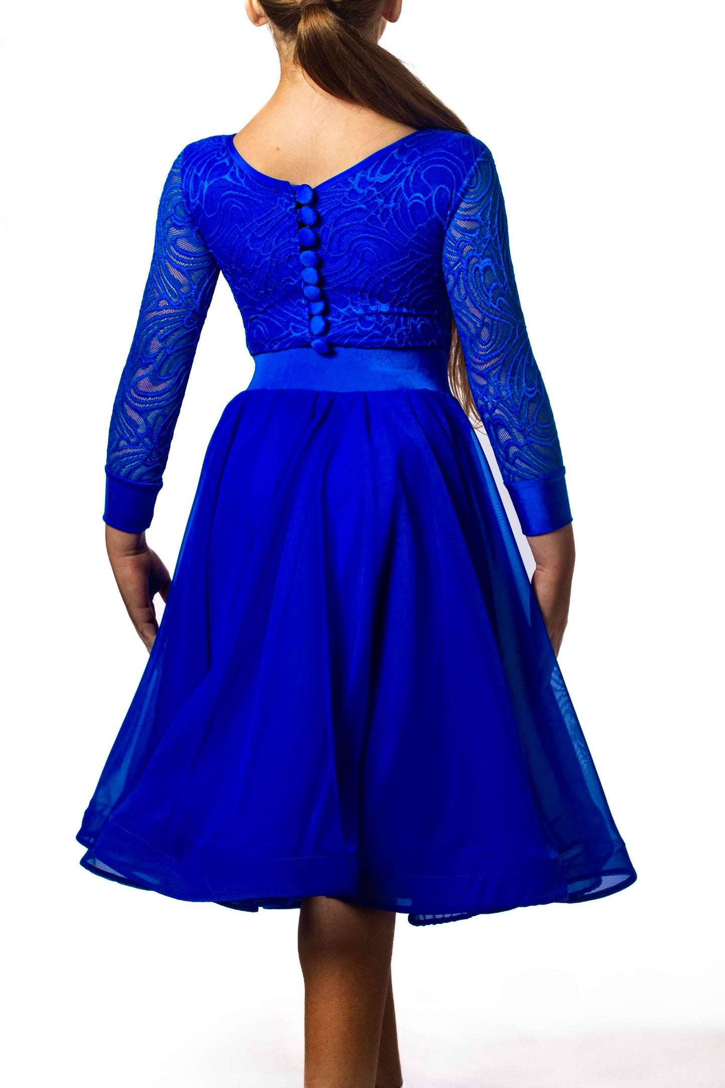 𝗡𝗘𝗪 Blue lace ballroom set