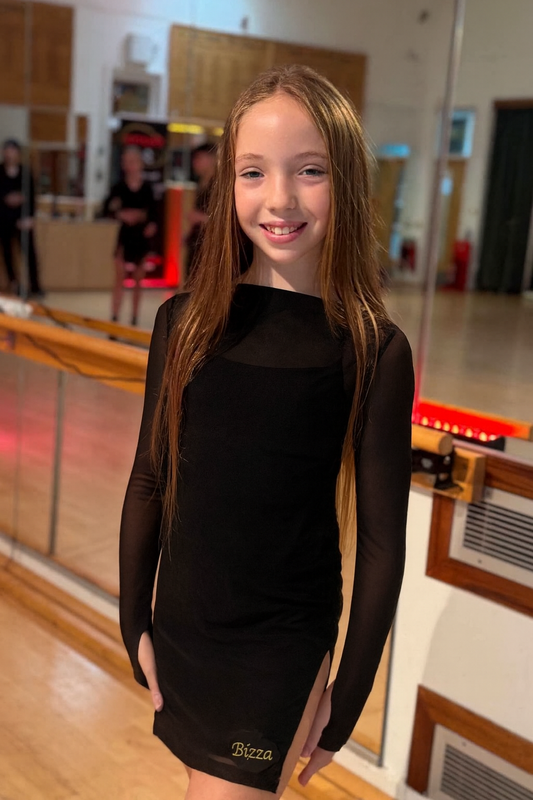 𝗡𝗘𝗪 - 𝐃𝐞𝐥𝐚𝐫𝐚 𝐃𝐫𝐞𝐬𝐬 - Black Mesh