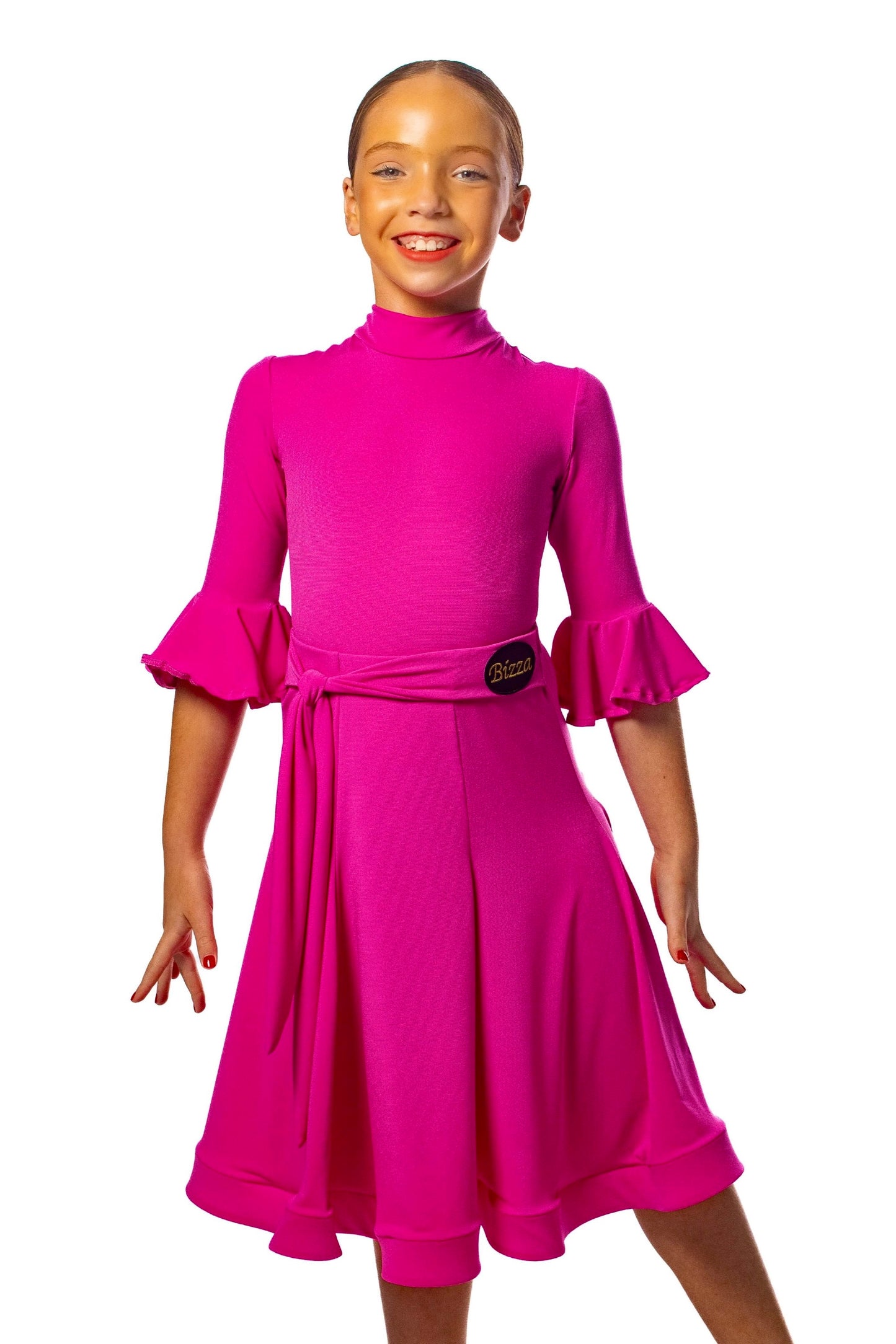 𝗡𝗘𝗪 Cerise pink panelled skirt with integrated belt