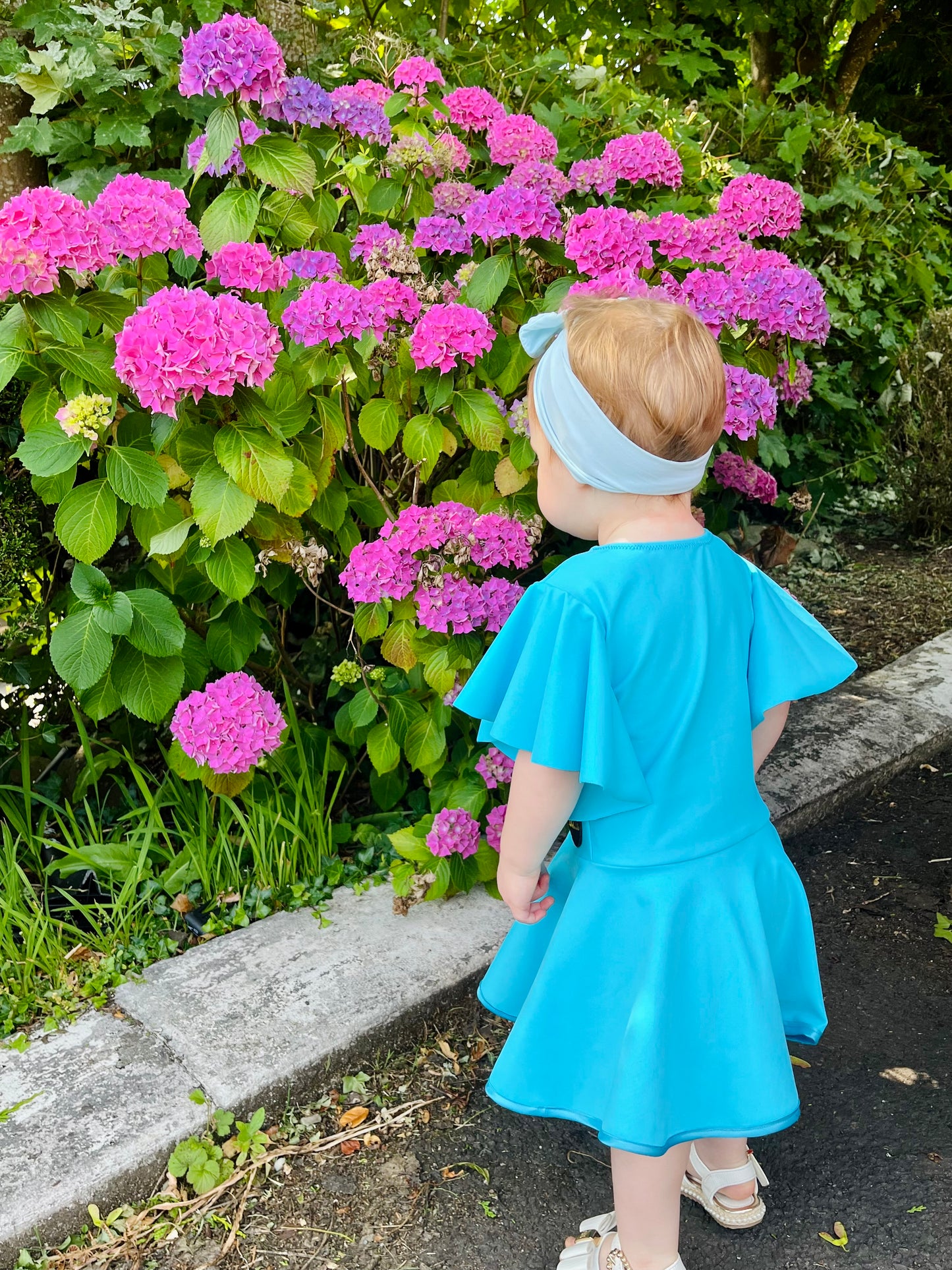 The Lagoon Blue Baby Bizza Dress