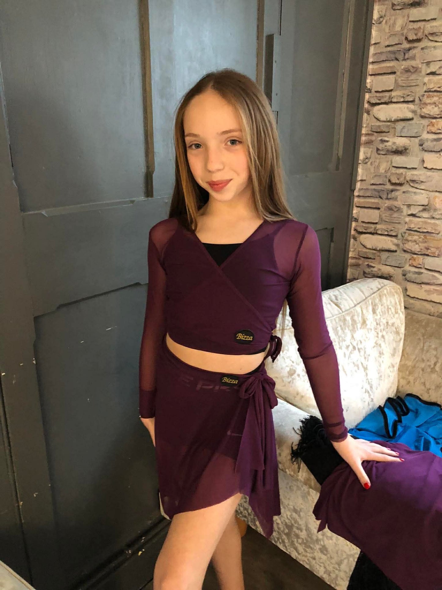 𝐂𝐚𝐥𝐥𝐢𝐫𝐨 𝐓𝐢𝐞 𝐓𝐨𝐩 - Plum Mesh