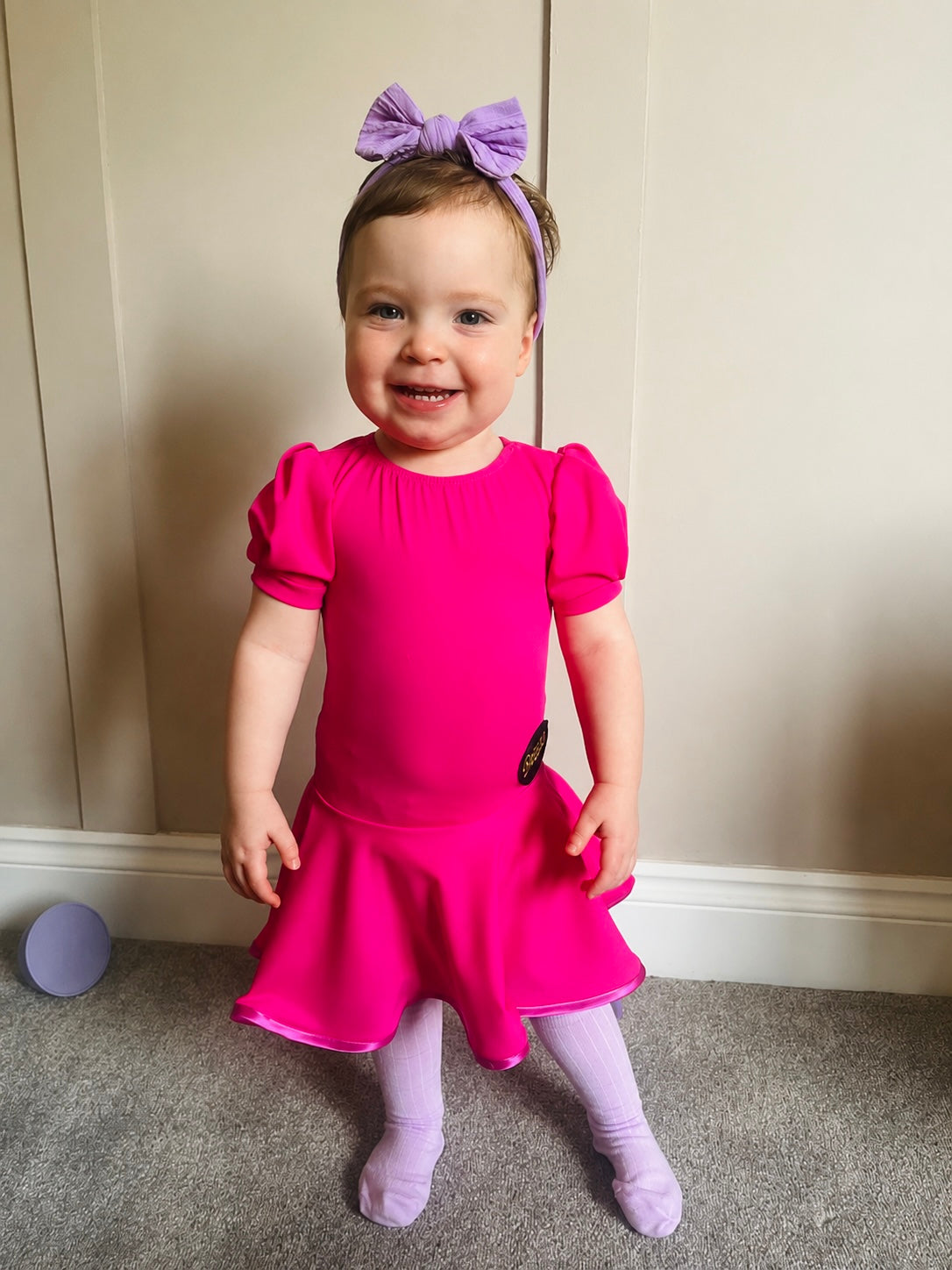 The Berry Pink Baby Bizza Dress