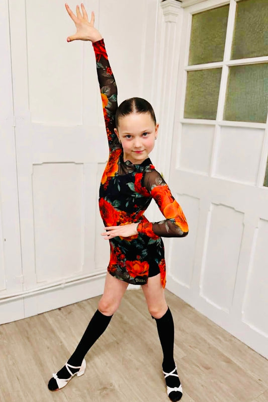 𝗡𝗘𝗪 - 𝐃𝐞𝐥𝐚𝐫𝐚 𝐃𝐫𝐞𝐬𝐬 - Wildfire Floral