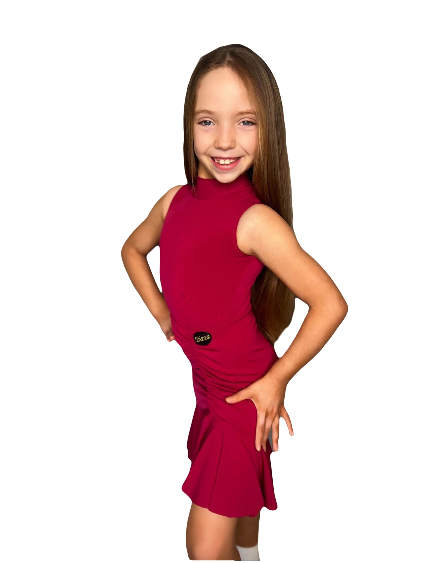 𝗡𝗘𝗪 Raspberry High Neck Leotard - Large Keyhole Back