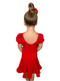 Juvenile Leotard with Puff Sleeve - Various Colours -