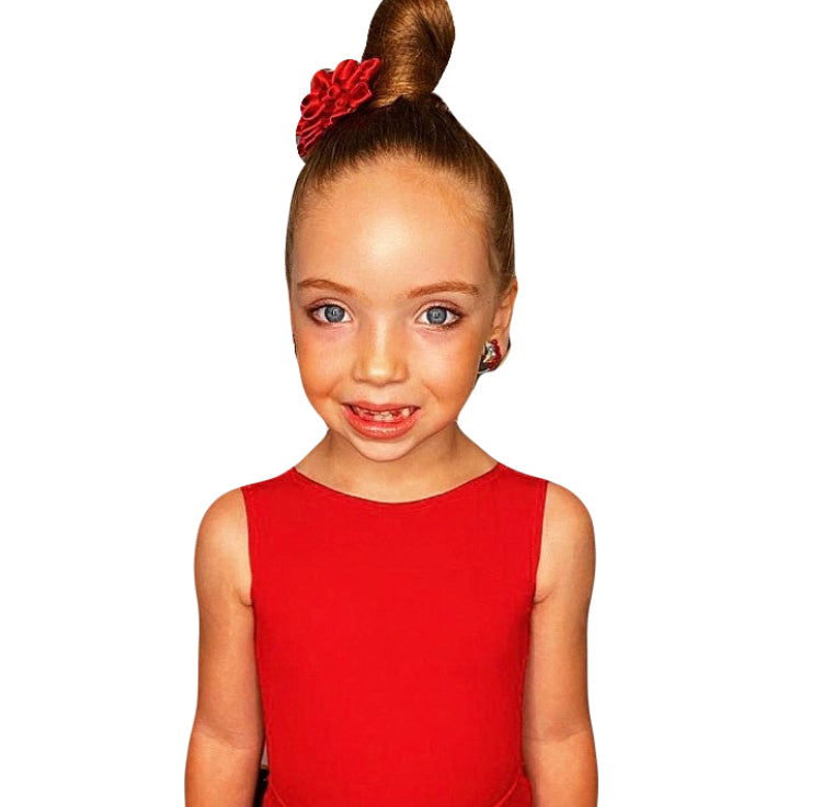 Standard Juvenile Leotard - Curved neckline