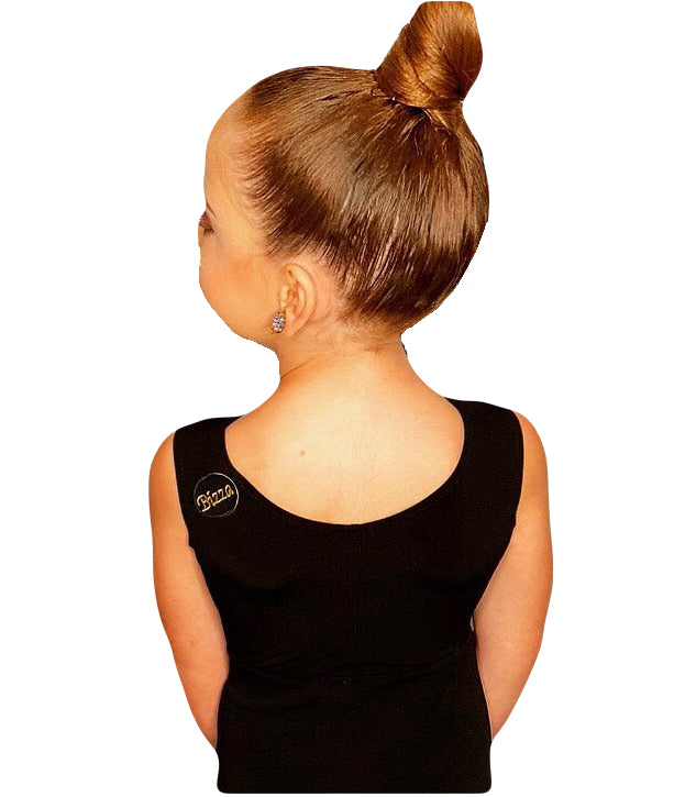 Standard Juvenile Leotard - Curved neckline