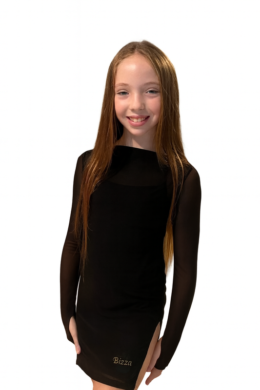 𝗡𝗘𝗪 - 𝐃𝐞𝐥𝐚𝐫𝐚 𝐃𝐫𝐞𝐬𝐬 - Black Mesh