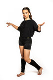 𝐒𝐦𝐚𝐥𝐥 Black Ruched Fitness Shorts