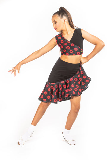 7-8 Years Kiss Me Quick Crop Top
