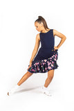 𝟐𝟐" 𝐖𝐚𝐢𝐬𝐭 Cherry Blossom Drop Waisted Ruched Skirt