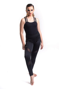 𝐒𝐦𝐚𝐥𝐥 Mesh Insert Dance Leggings