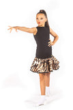 𝟏𝟑-𝟏𝟒 𝐘𝐞𝐚𝐫𝐬  Tiger Print Drop Waisted Dress
