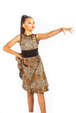 𝟕-𝟖 𝐘𝐞𝐚𝐫𝐬 Drop Waisted Full Leopard Skirt