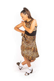 𝟕-𝟖 𝐘𝐞𝐚𝐫𝐬 Drop Waisted Full Leopard Skirt