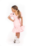 7-8 Years Drop Waisted Pink Skirt