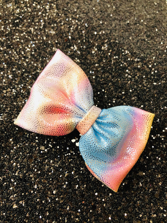 COLOURFULL CLIPPED BOW