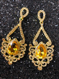 Gold Statment Earrings