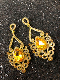Gold Statment Earrings