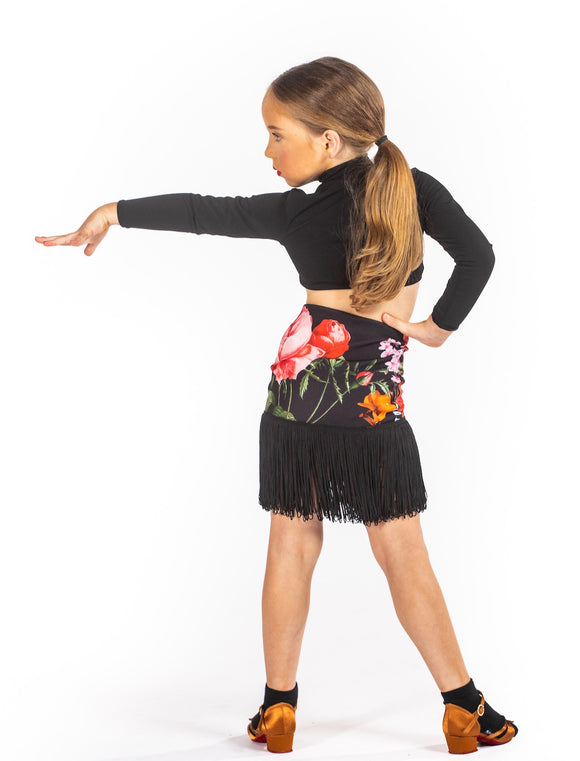 Tropical Fringe Skirt