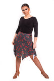 Polkadot Poppy W Shape skirt (in YELLOW)