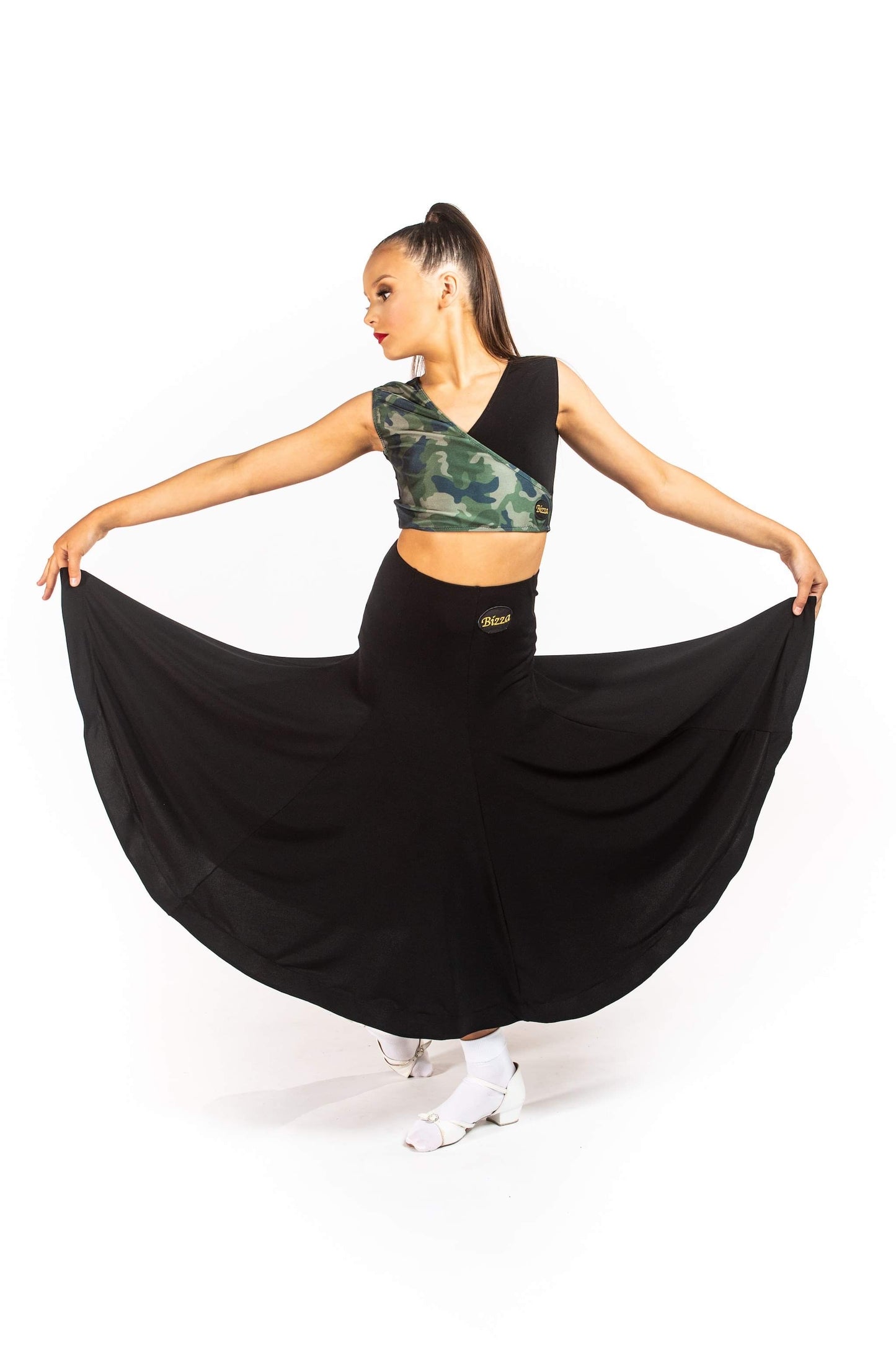 Black Ballroom Skirt