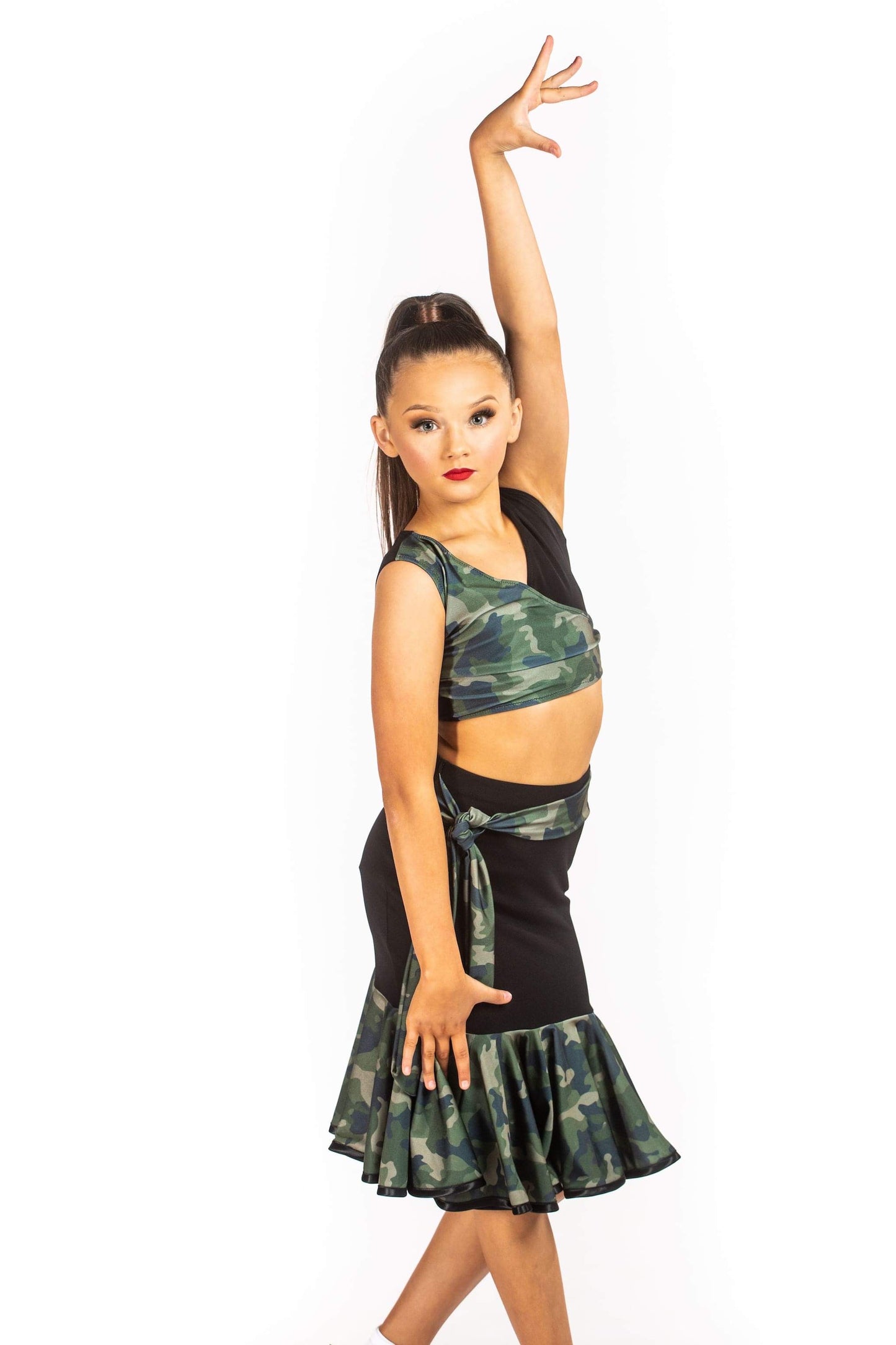 Camouflage Drop waisted Juvenile Skirt