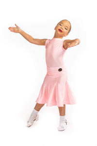 Pink Panelled Ballroom Skirt